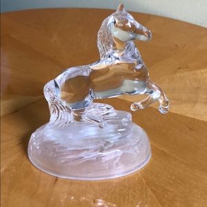 Glass horse